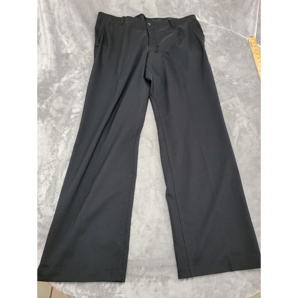 Nike Men's Dri-Fit Golf Pants polyester Black‎ Size 39x32 - Picture 1 of 7